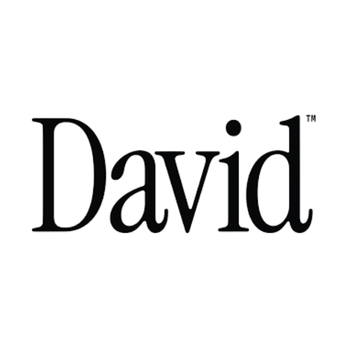 Black background with the name 'David' written in large, dark gray letters.