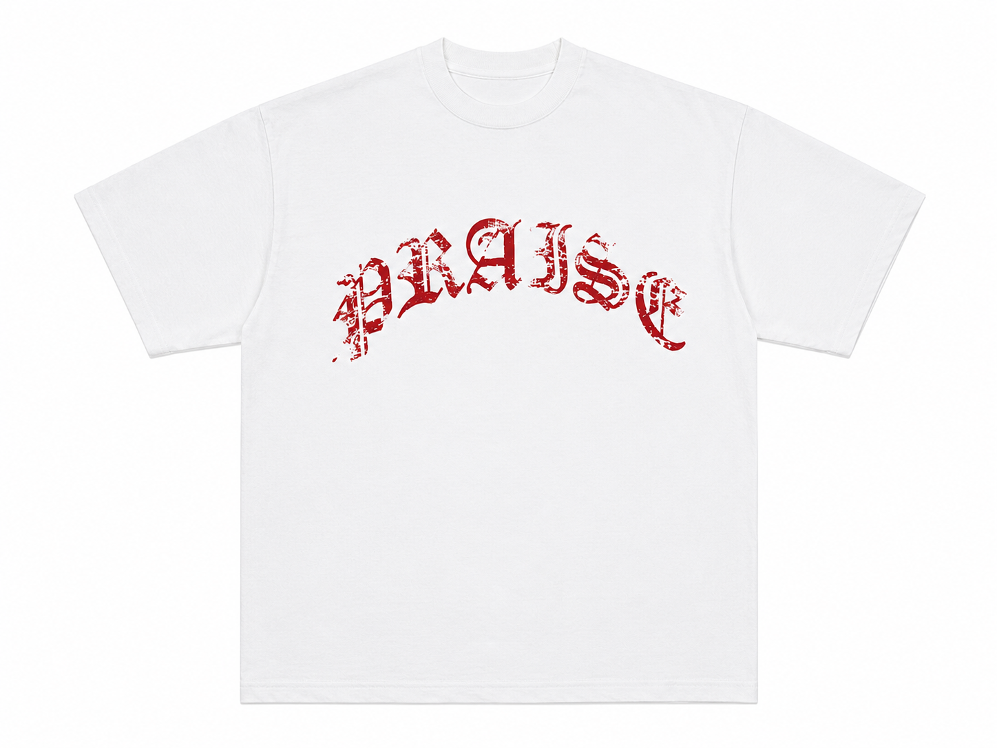 White "Praise" Tee