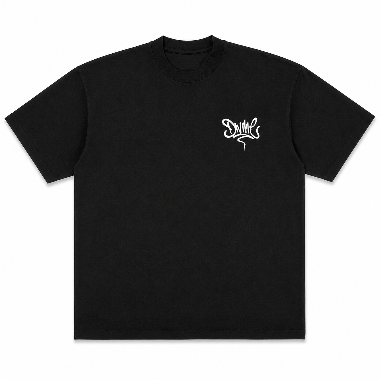 Black Divine Graffiti Tee