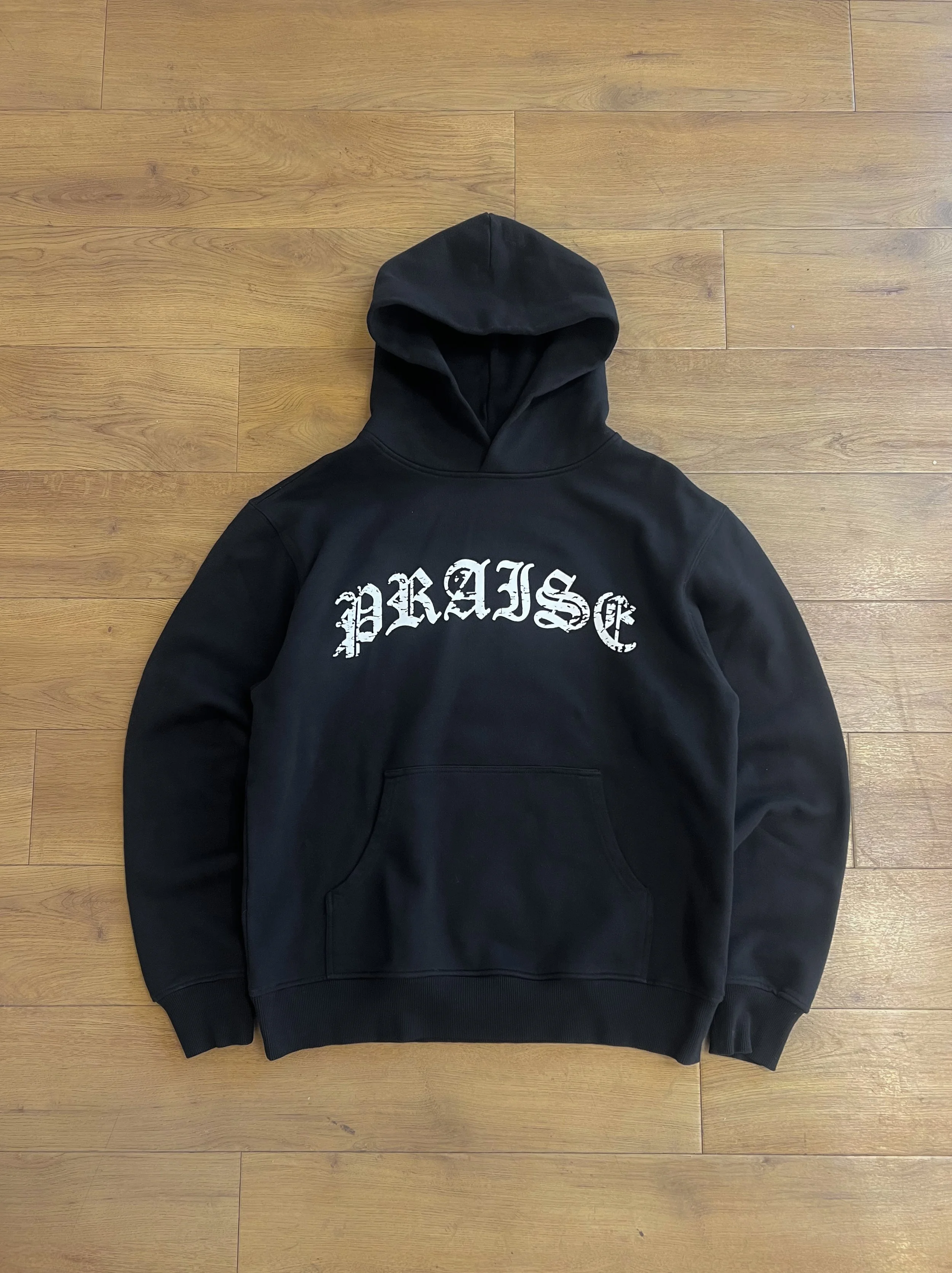 Black "Praise" Hoodie