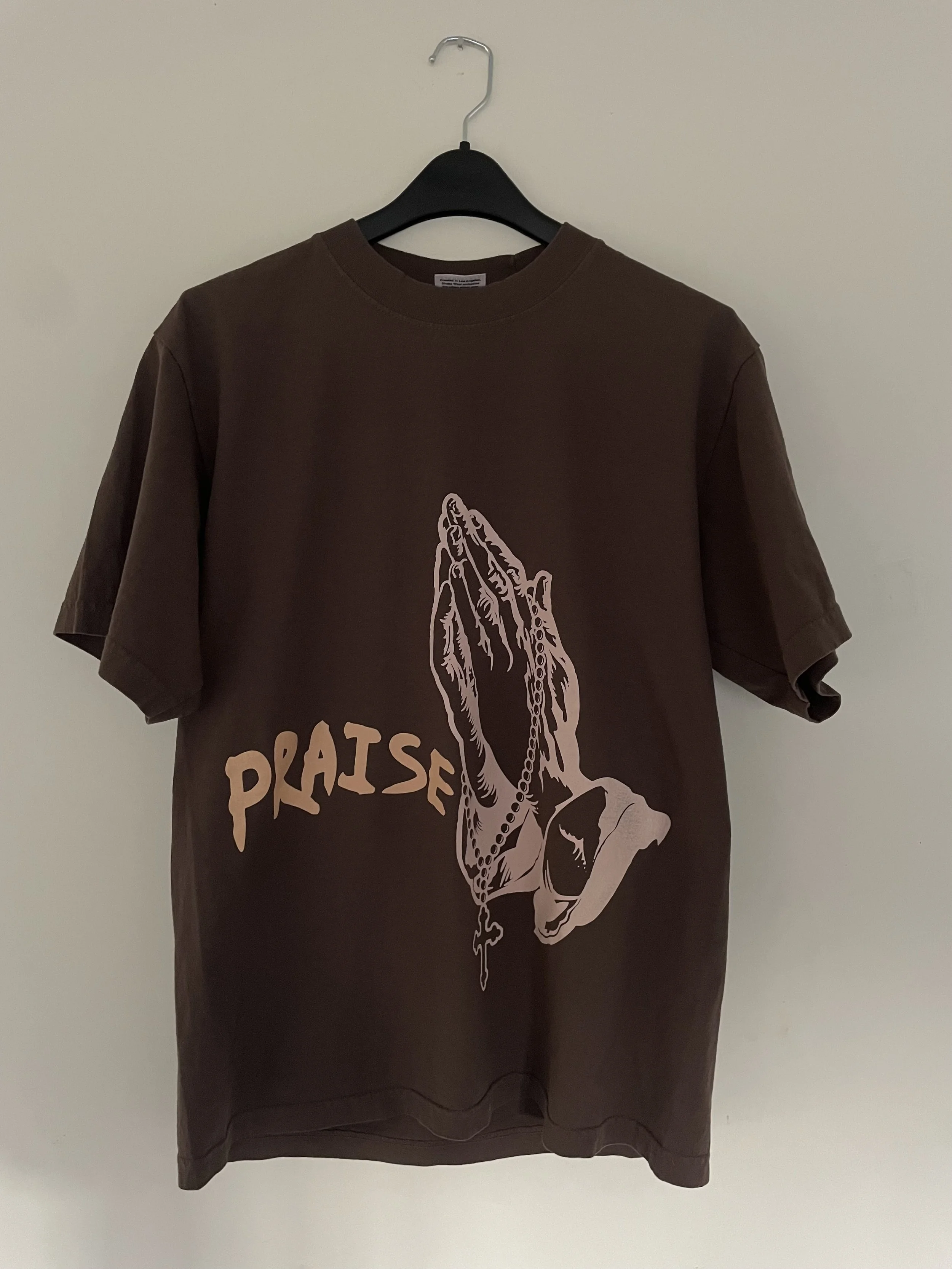 Mocha "PRAISE" Tee