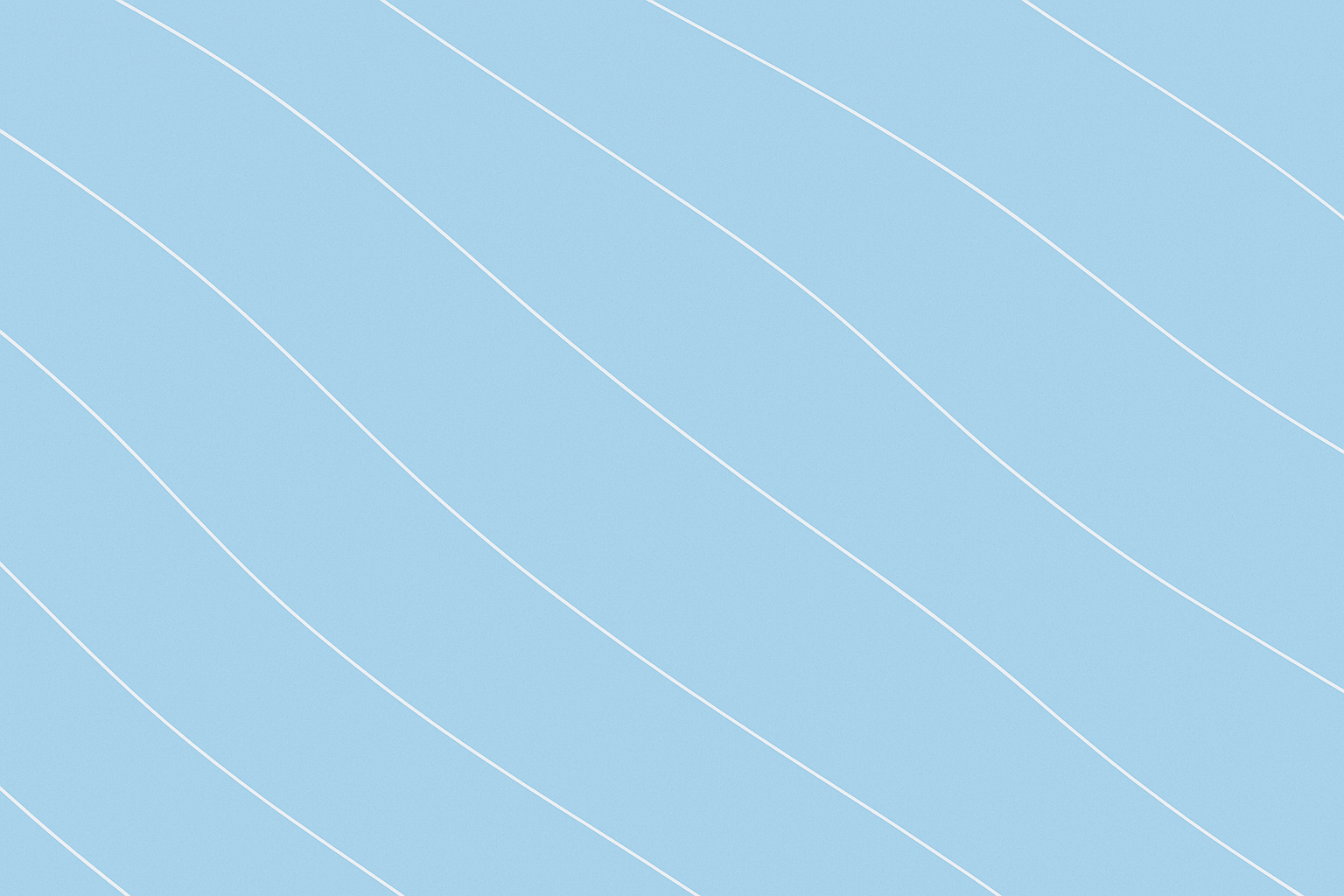 Light blue background with white diagonal lines.