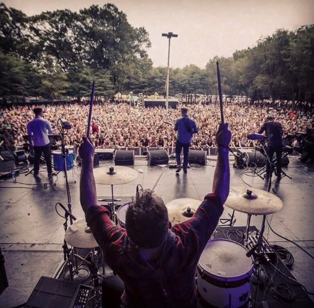 Touring drummer photo