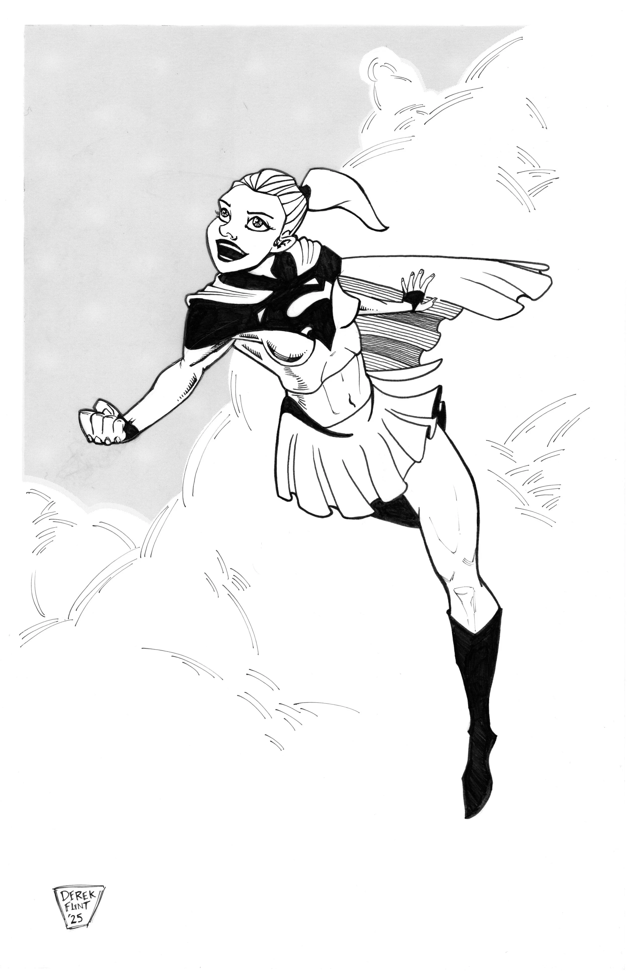 OG - Supergirl Flying