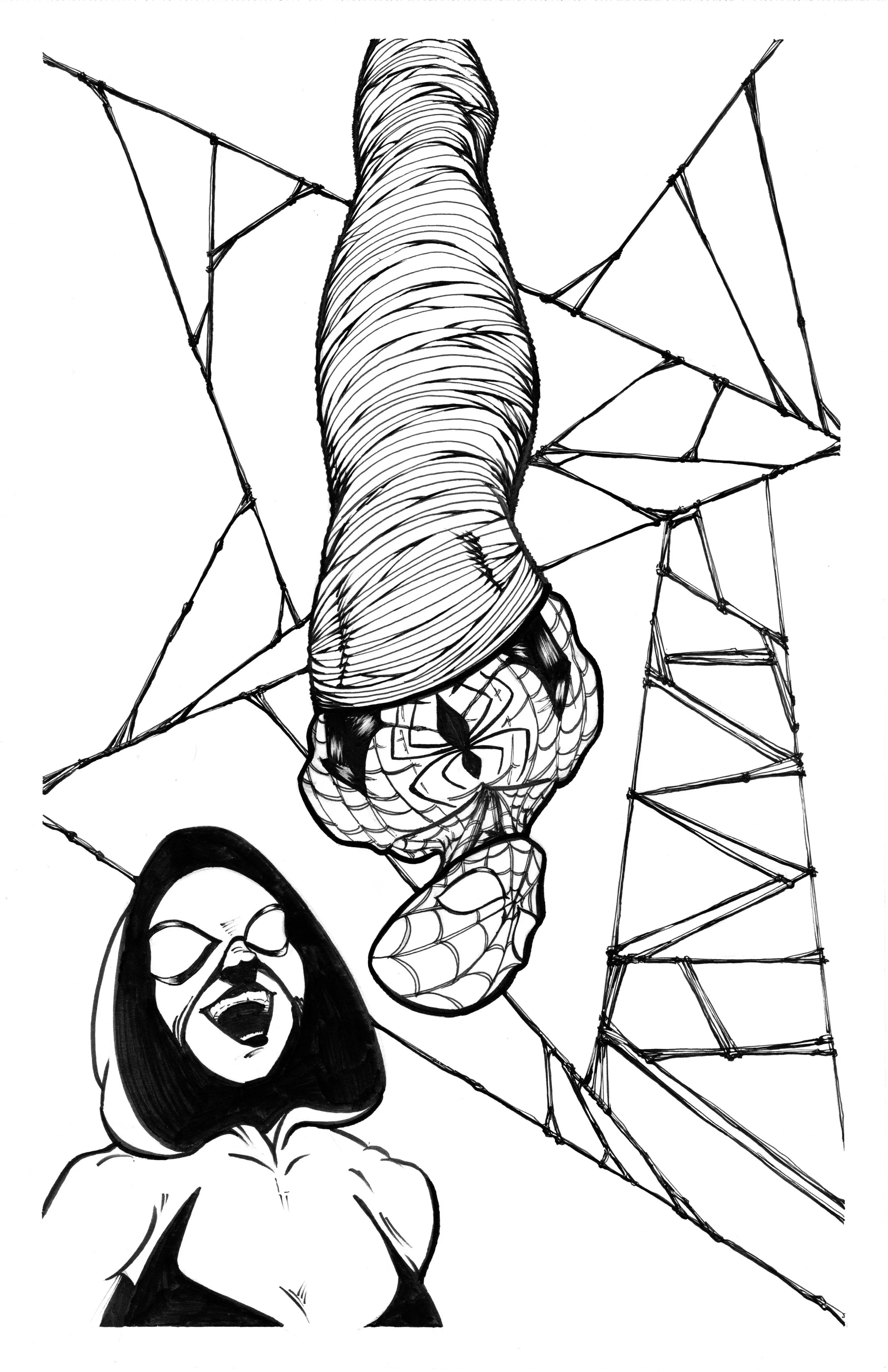 OG - Spider-Man Caught By Gwen