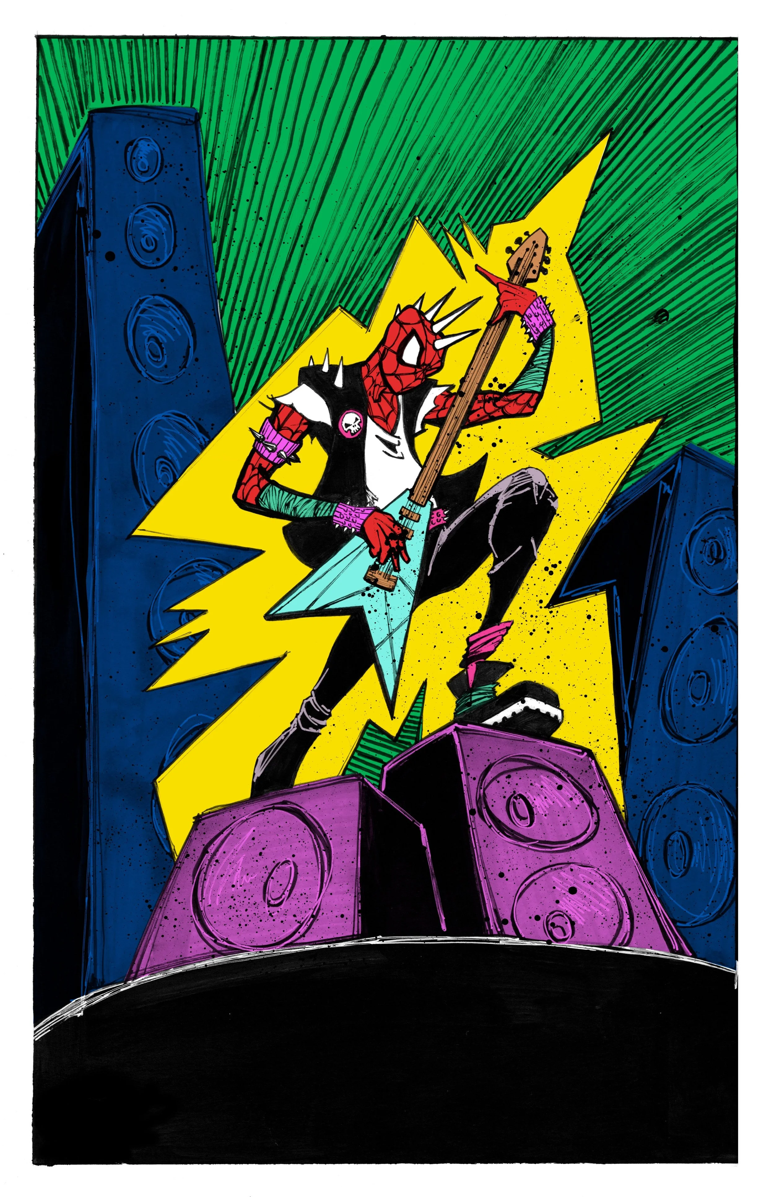 Print - Color - Spider Punk