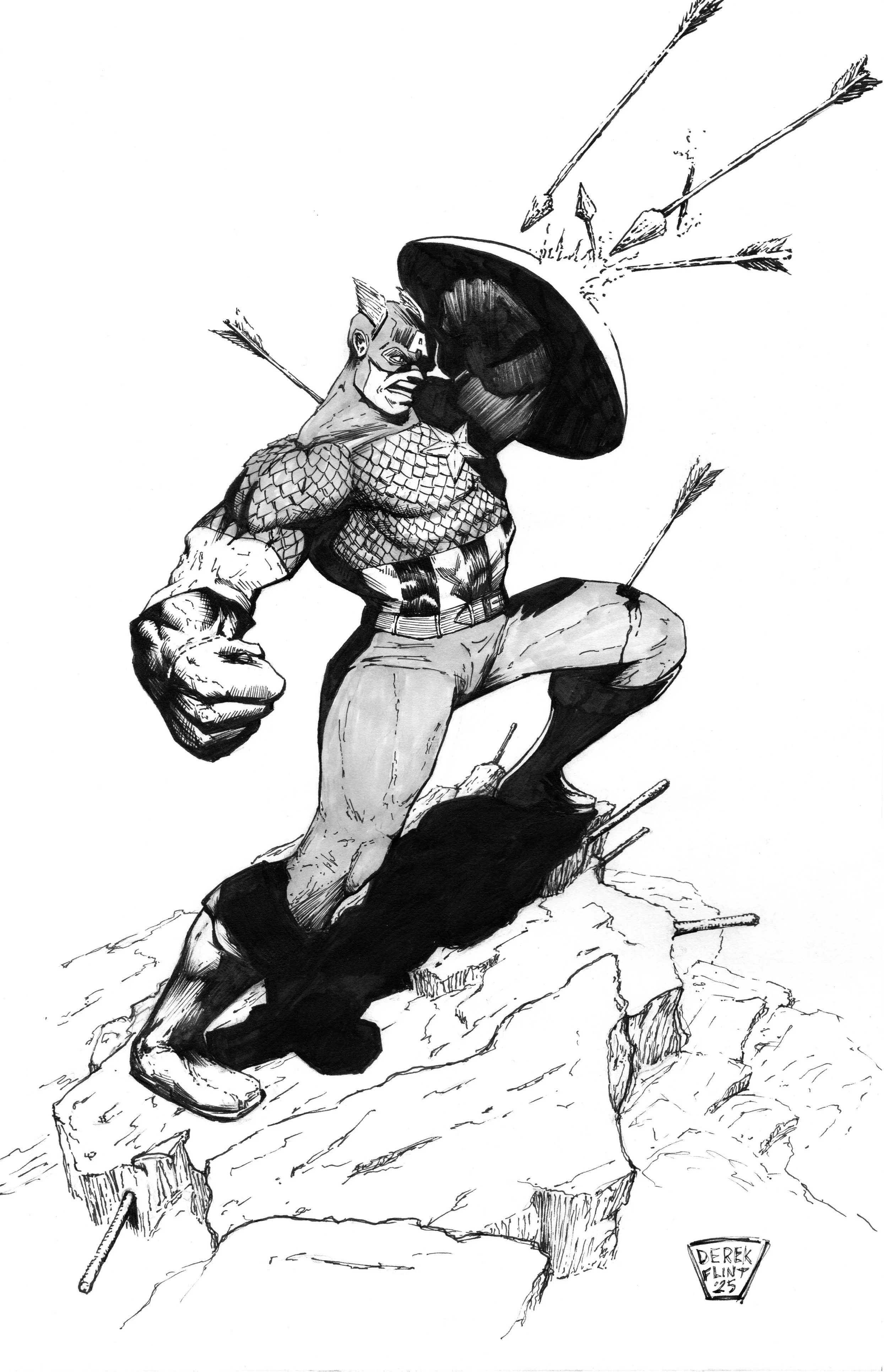OG - Captain America Arrows