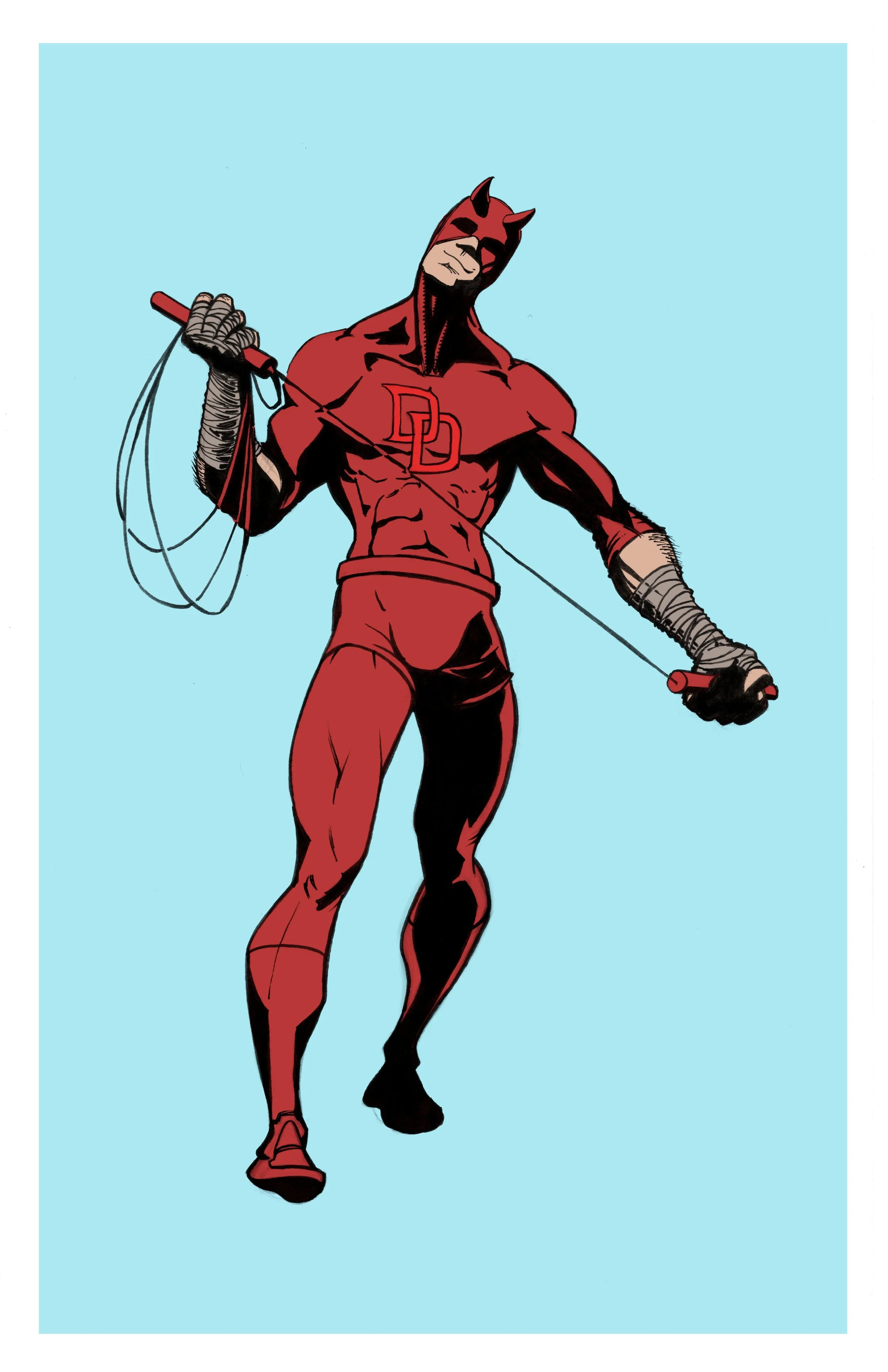 Print - Color - Daredevil Looking Smug