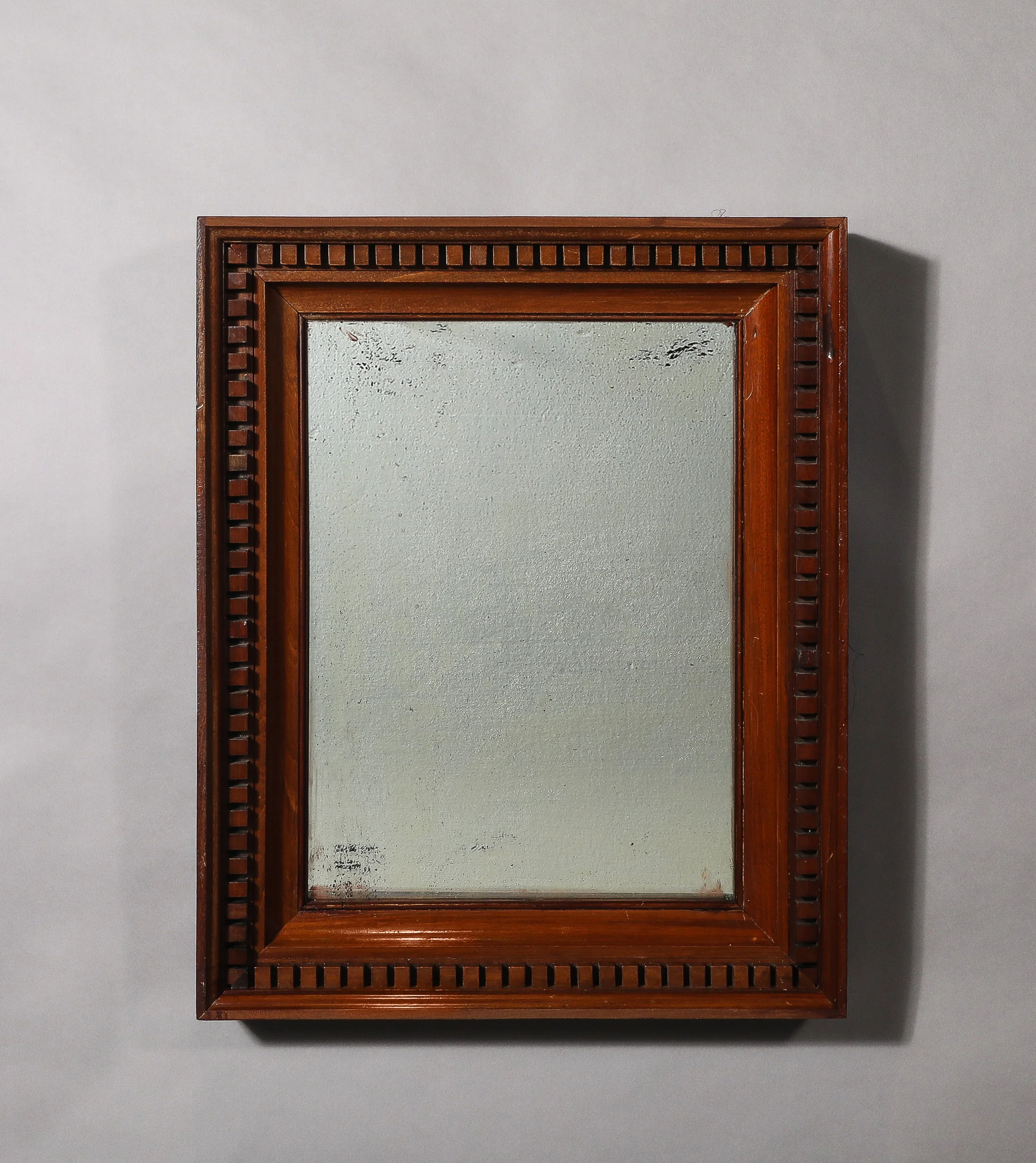 Dutch Mahogany Dental Mirror, 18th C