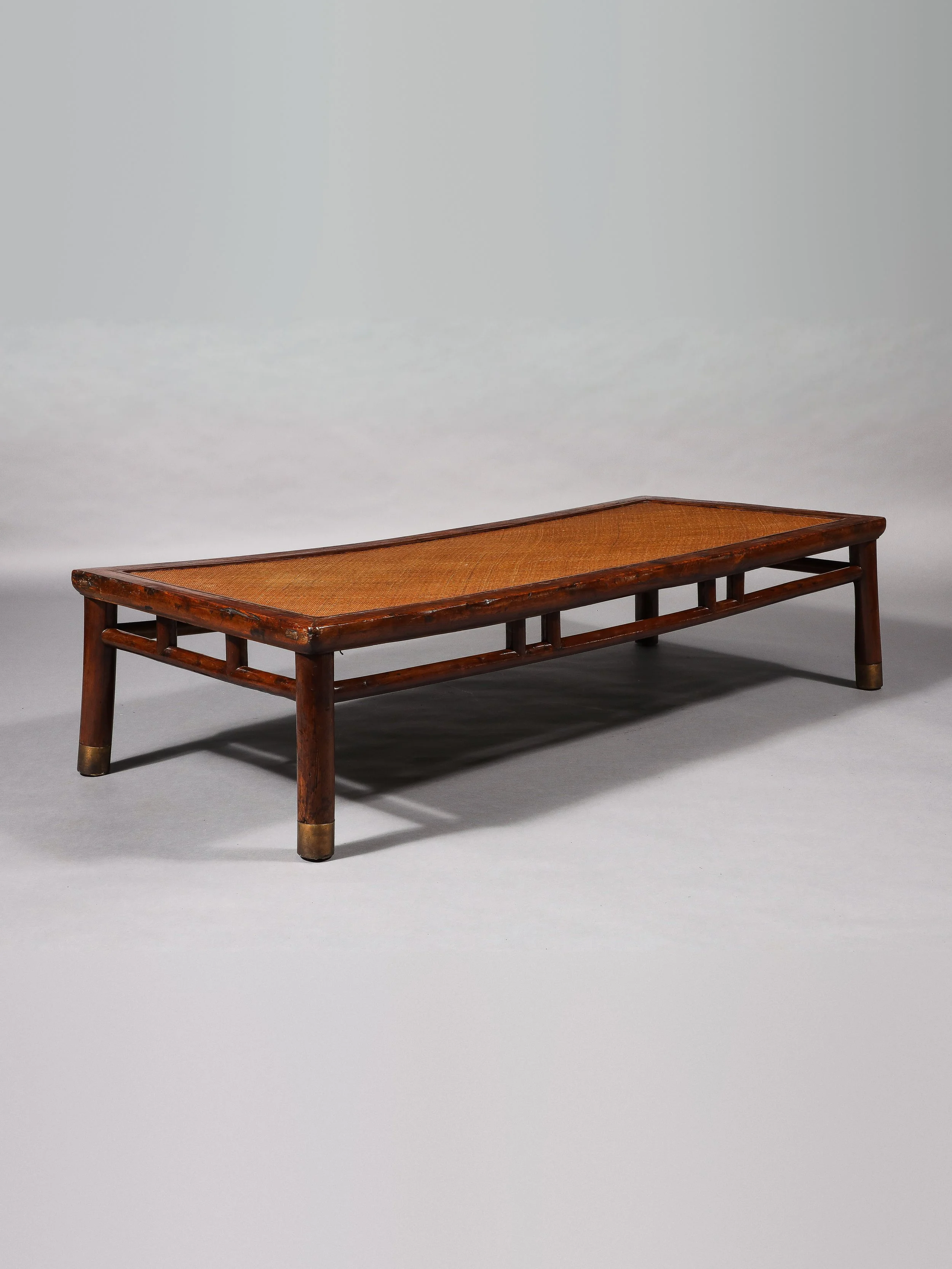 A Rare Chinese Cedar Wood Platform Daybed · Ming Dynasty, 17th century
