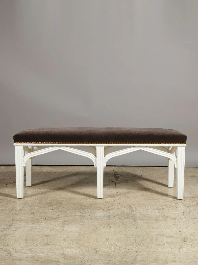 Gothic Revival Style Bench