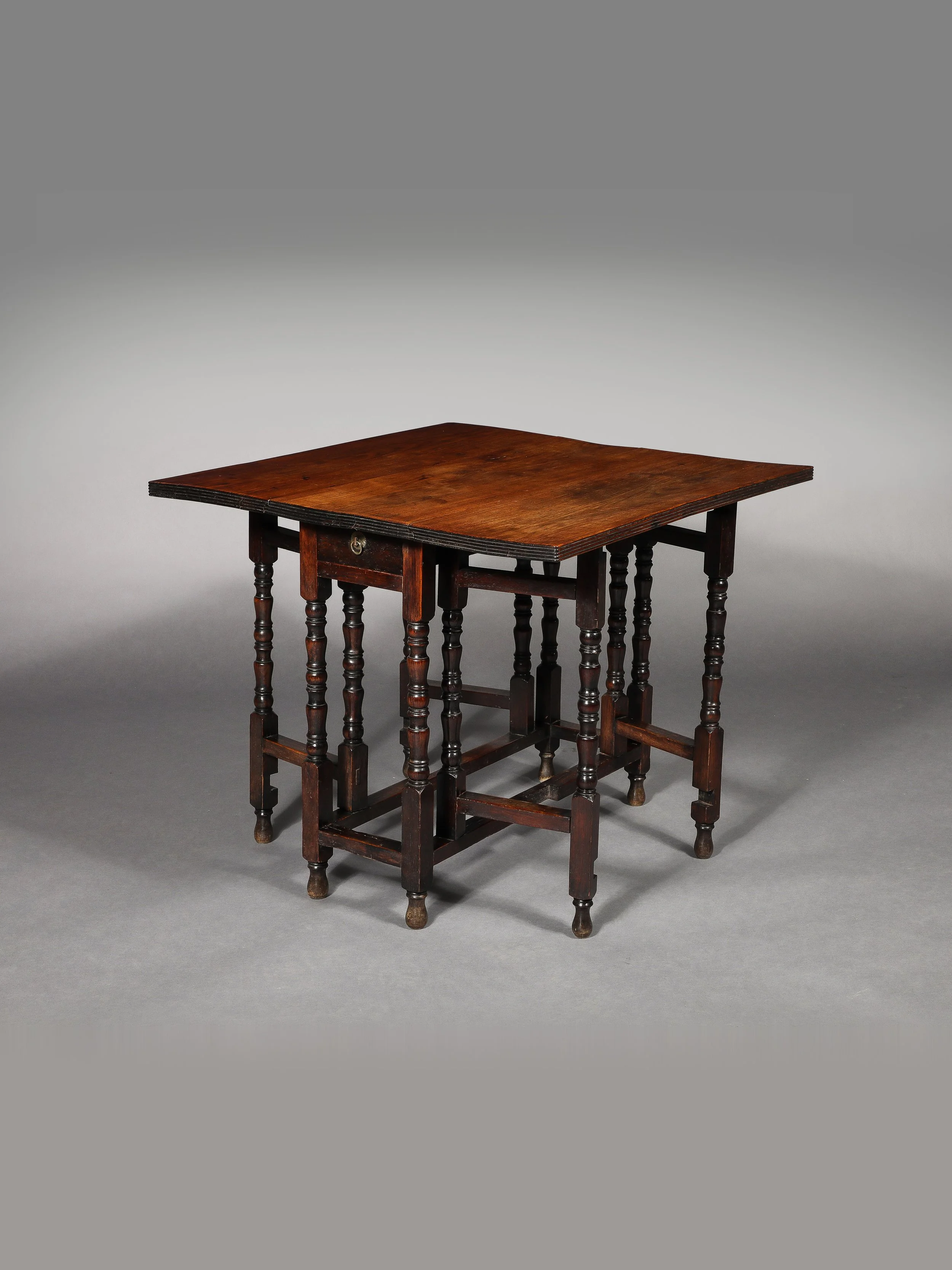 China Trade Gate Leg Table, Huanghuali
