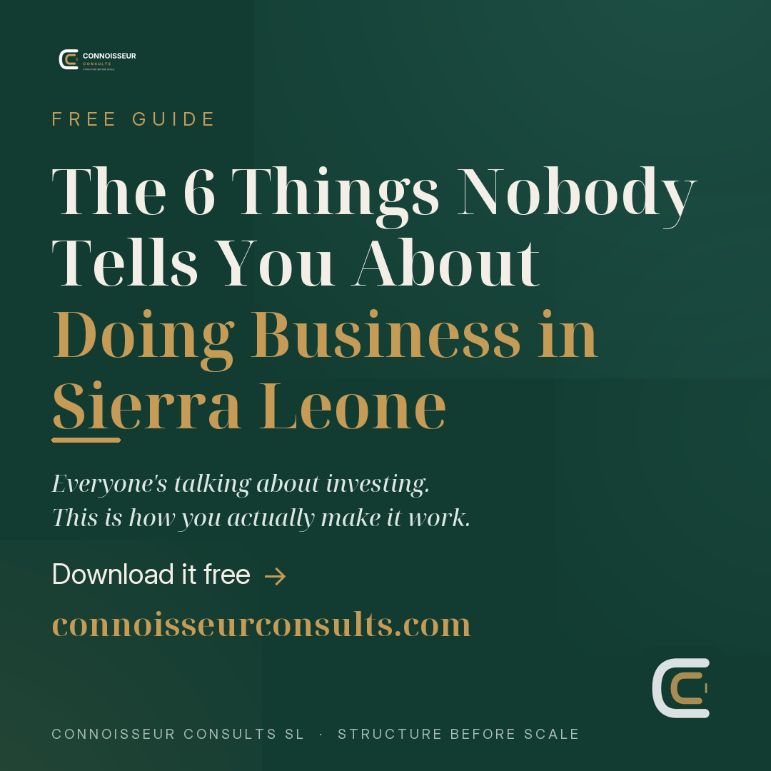 The 6 Things Nobody Tells You About Doing Business in Sierra Leone