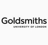 Goldsmiths University of London logo with black text on a white background.