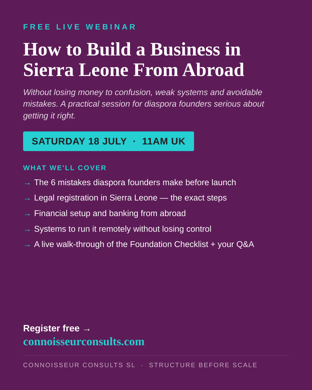 Starting a Business in Sierra Leone? Watch This First.