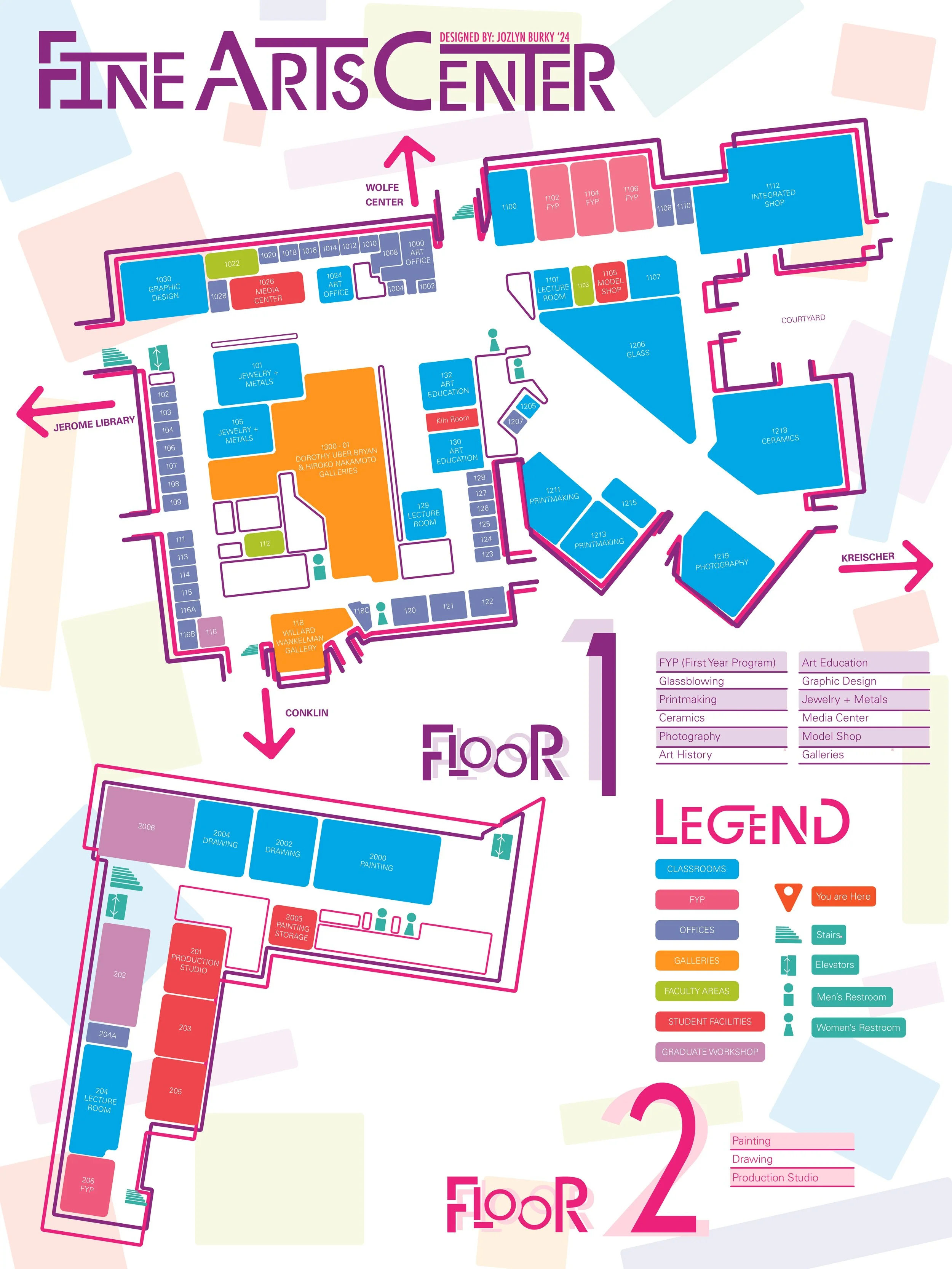 Colorful Wayfinding