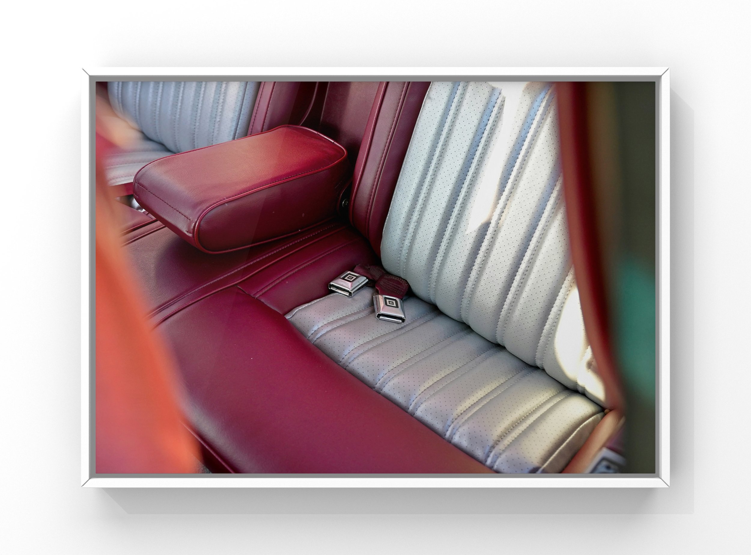 Aircraft seat cleaning and detailing with restored leather upholstery inside private met cabin in Raleigh-Durham at RDU