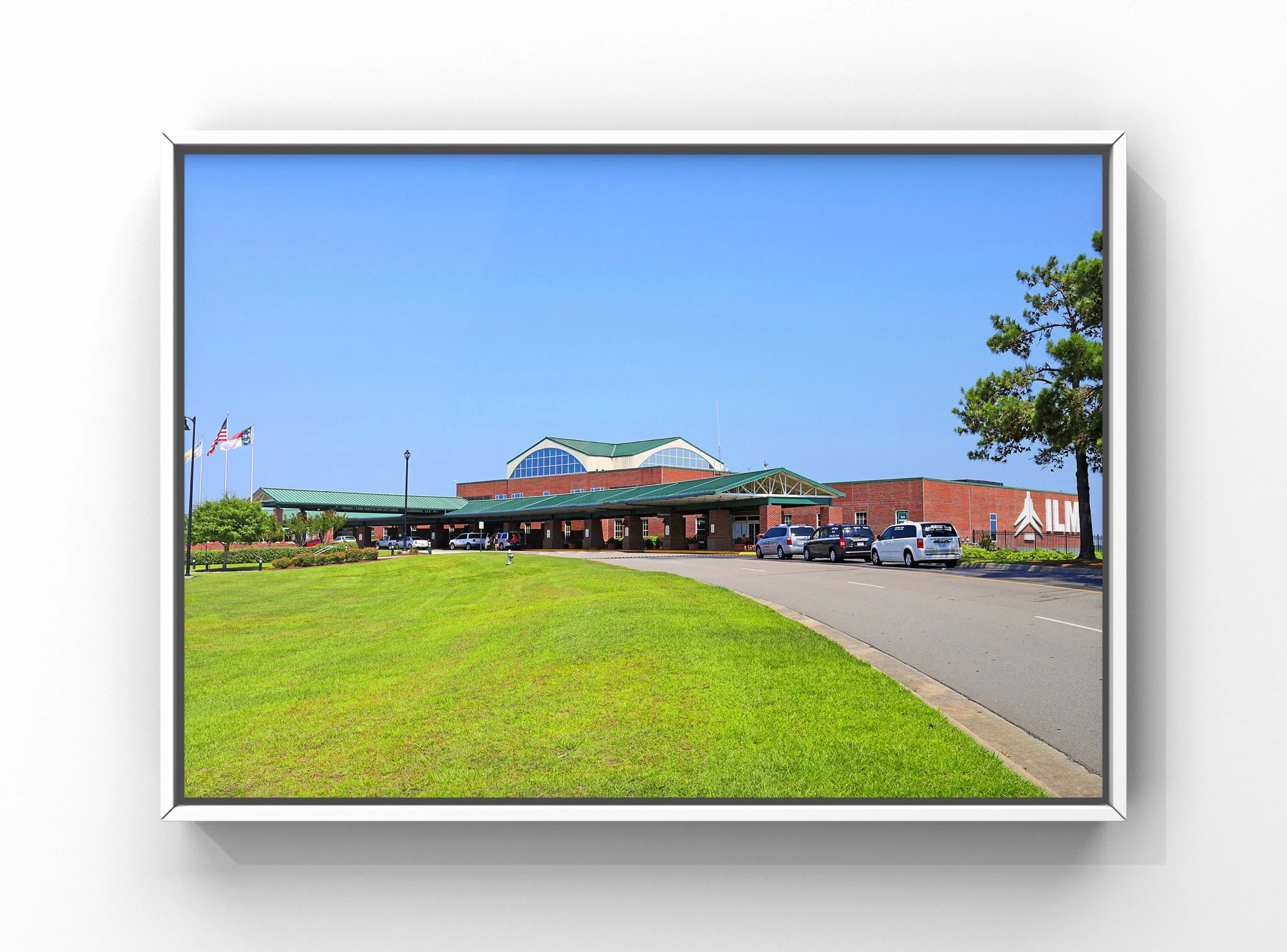 Exterior aircraft detailing at the Wilmington International Airport (ILM) in Wilmington NC