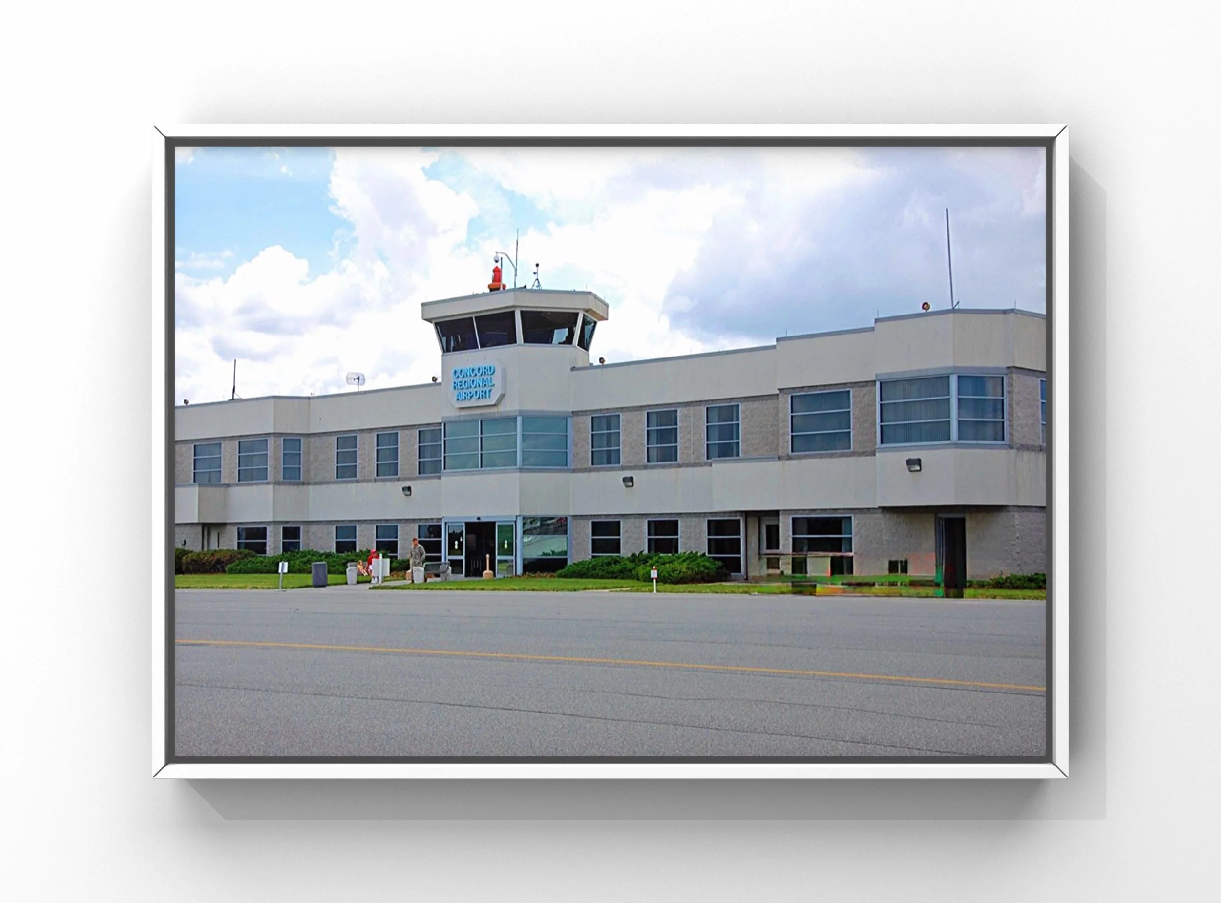 Jet detailing at the Concord-Padgett Regional Airport (JQF) in North Carolina