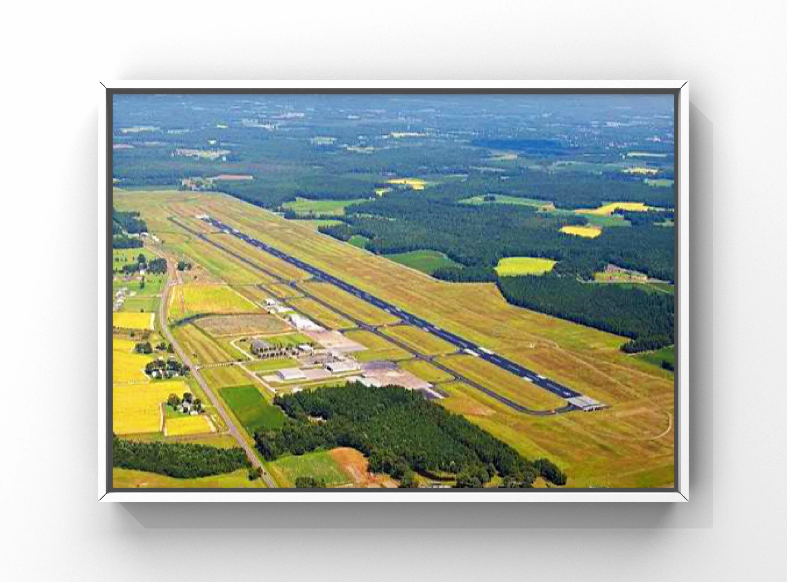Aircraft detailing at the Rocky Mount-Wilson Airport (RWI) in eastern NC
