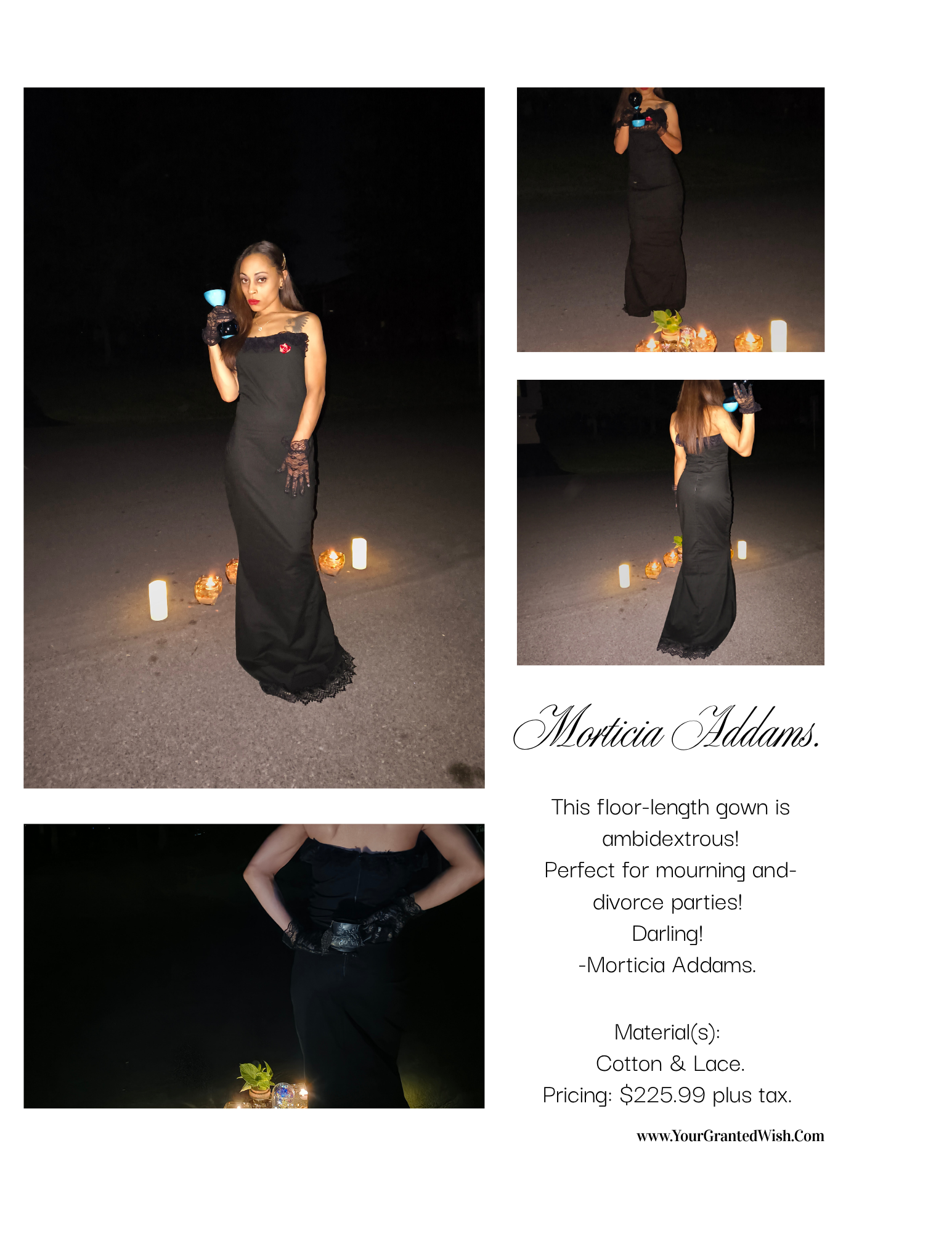 Morticia Addams.
