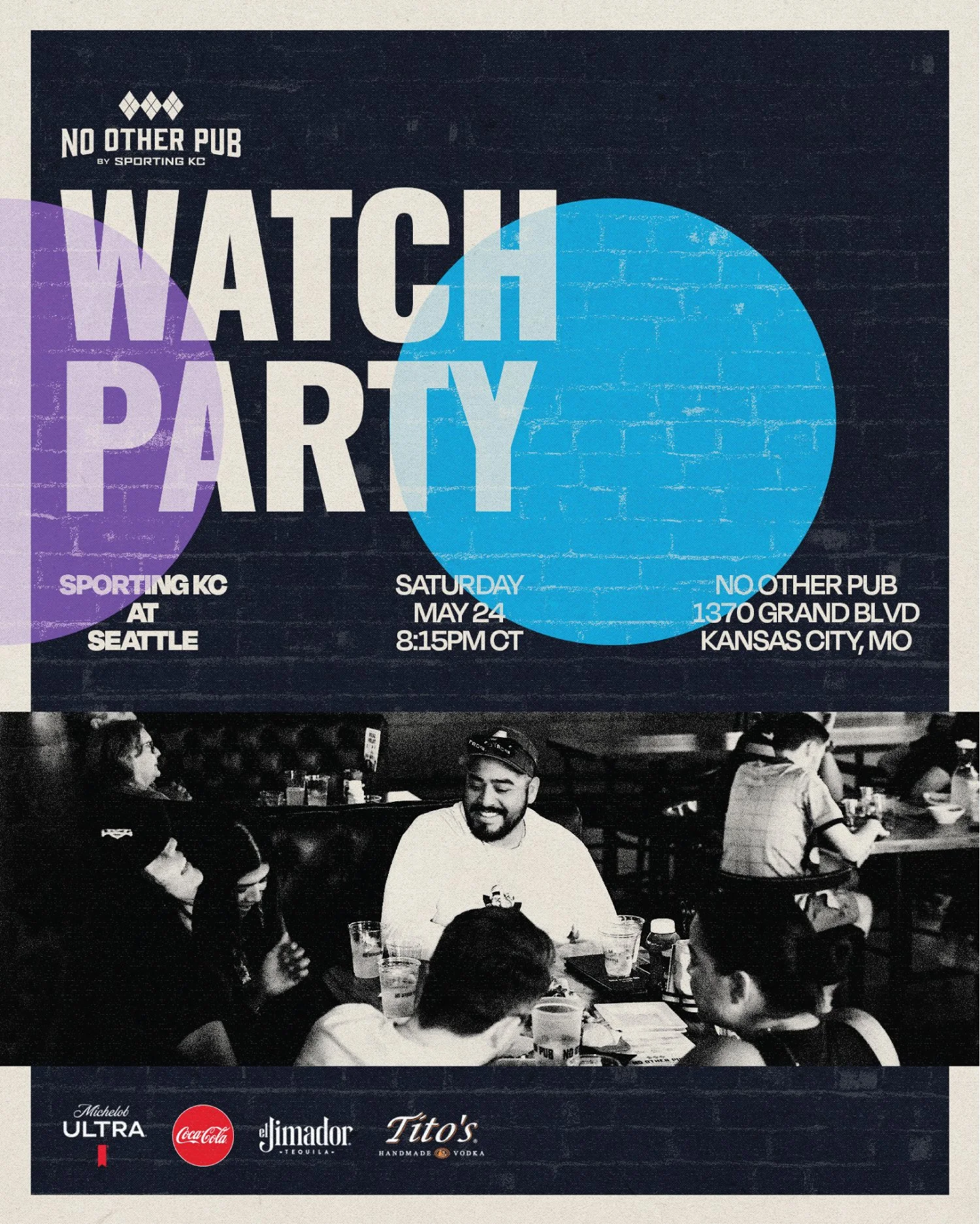 18th & Vine Design Example Watch Party