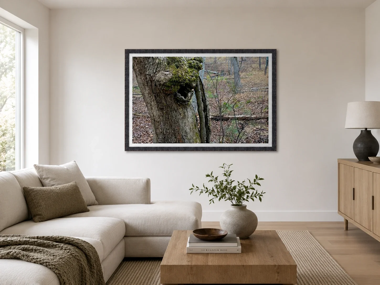 Tree Burl Hollow - Winter Woodland_Mockup-Modern.webp