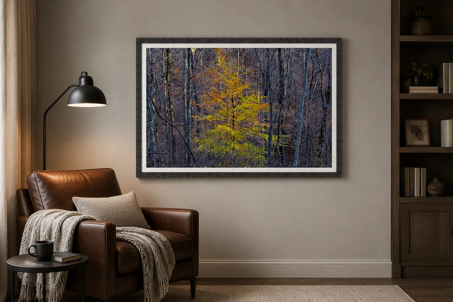Young Beech in Late Autumn Light_Mockup-Modern.webp