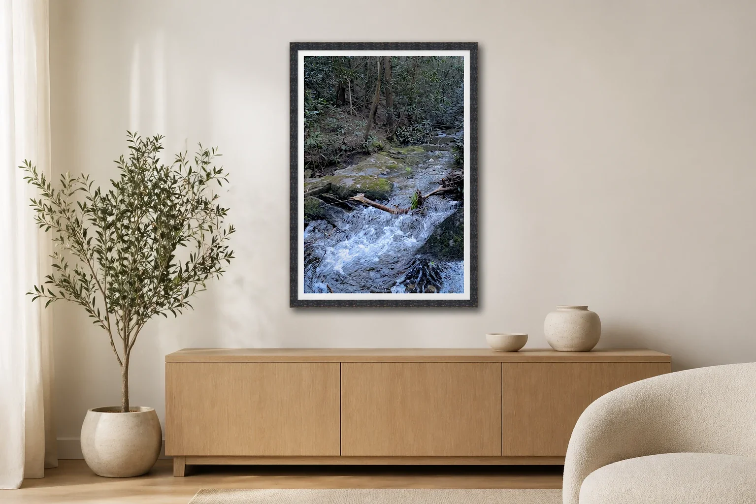 Mossed Creek Run in Early Spring