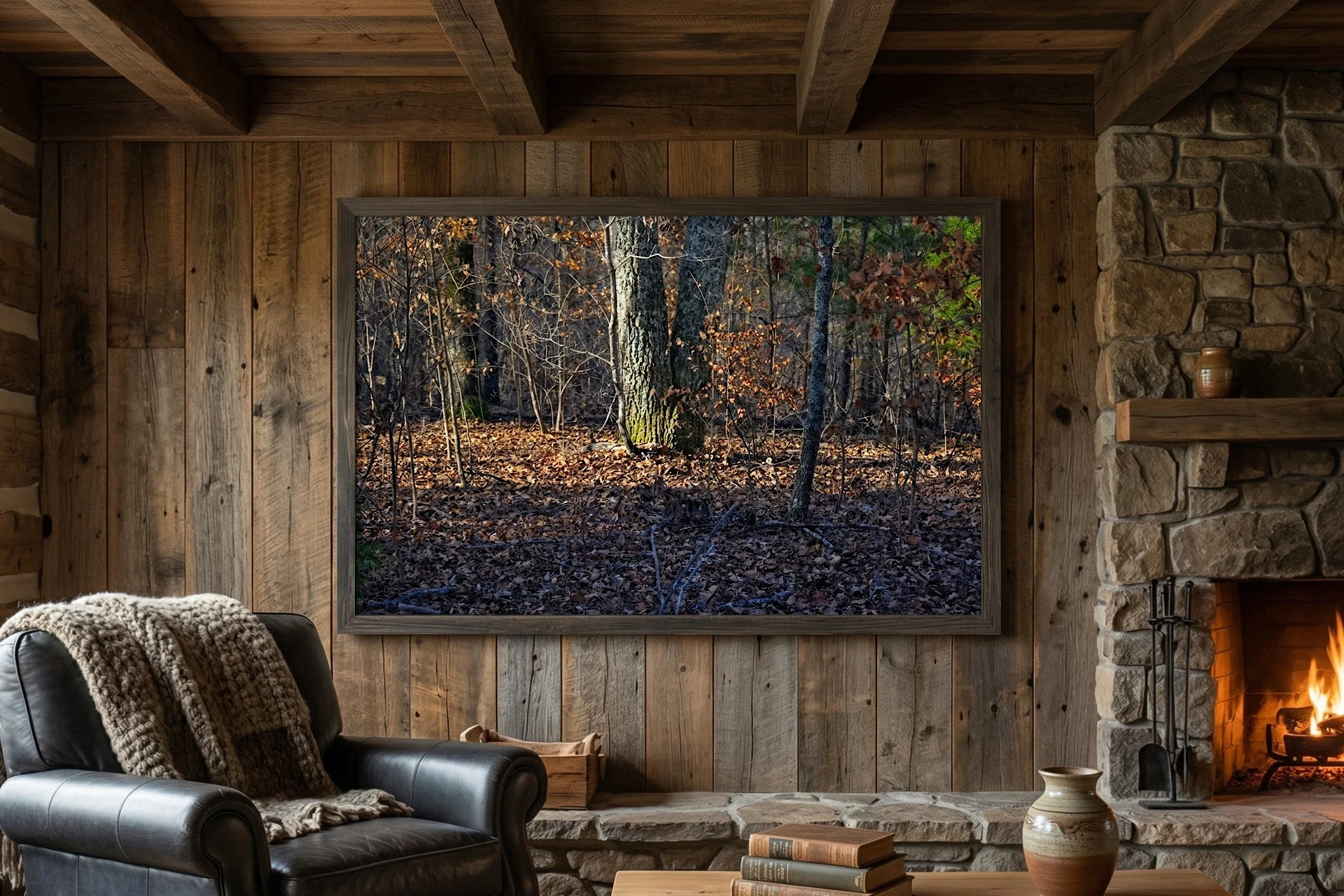 For Warm, Rustic Interiors