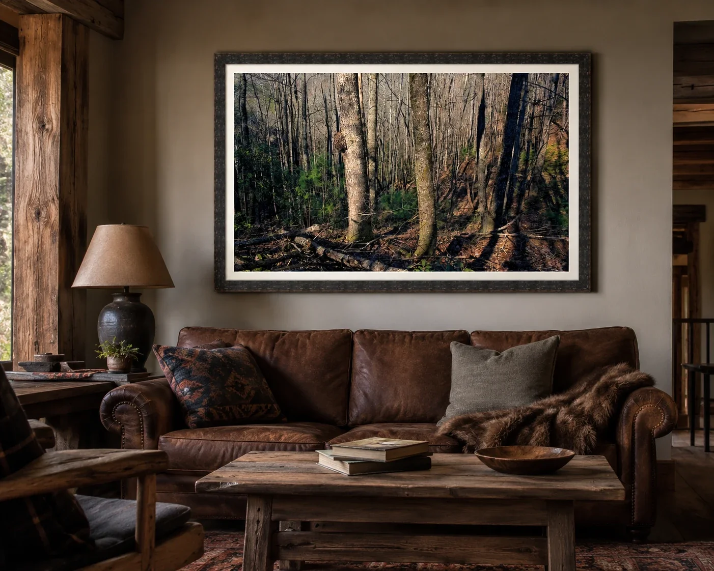 Oak Burl and Winter Drainage