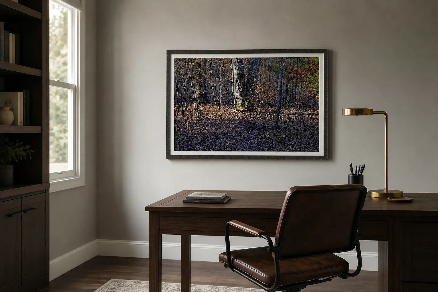 White Oak Trunk - Late Winter Light_Mockup-Modern.webp
