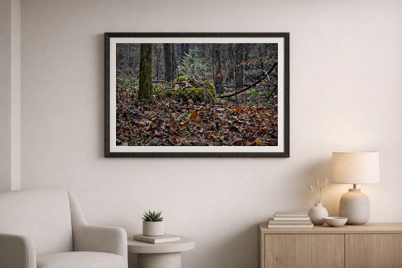 Moss-Crowned Stump