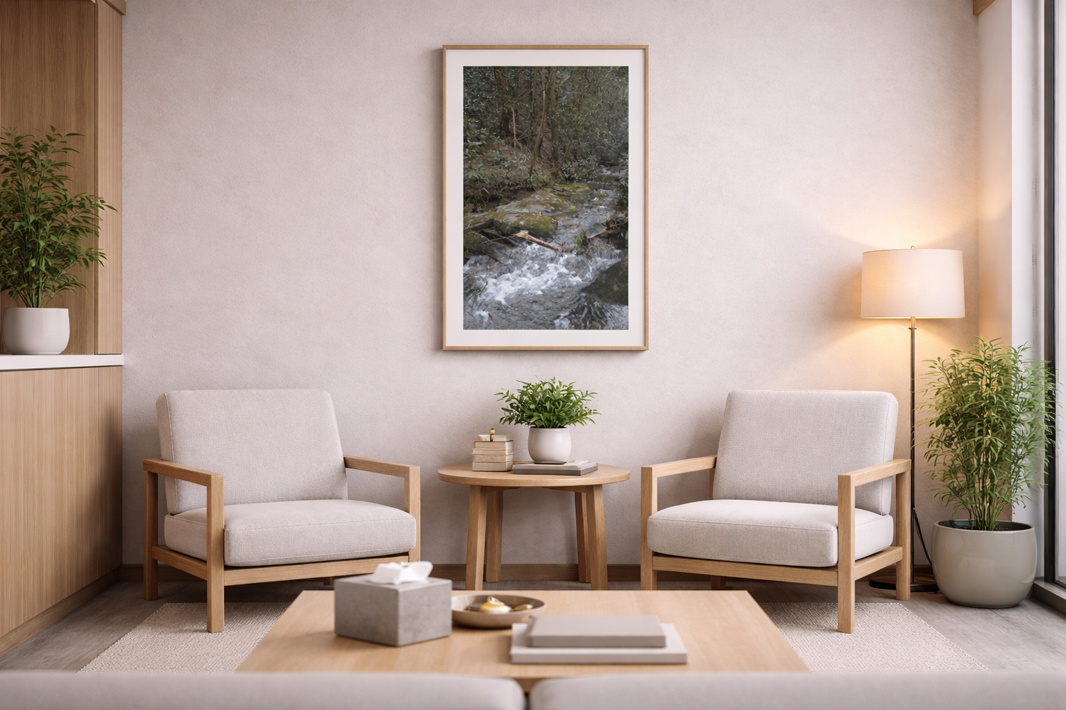 Mossed Creek Run in Early Spring