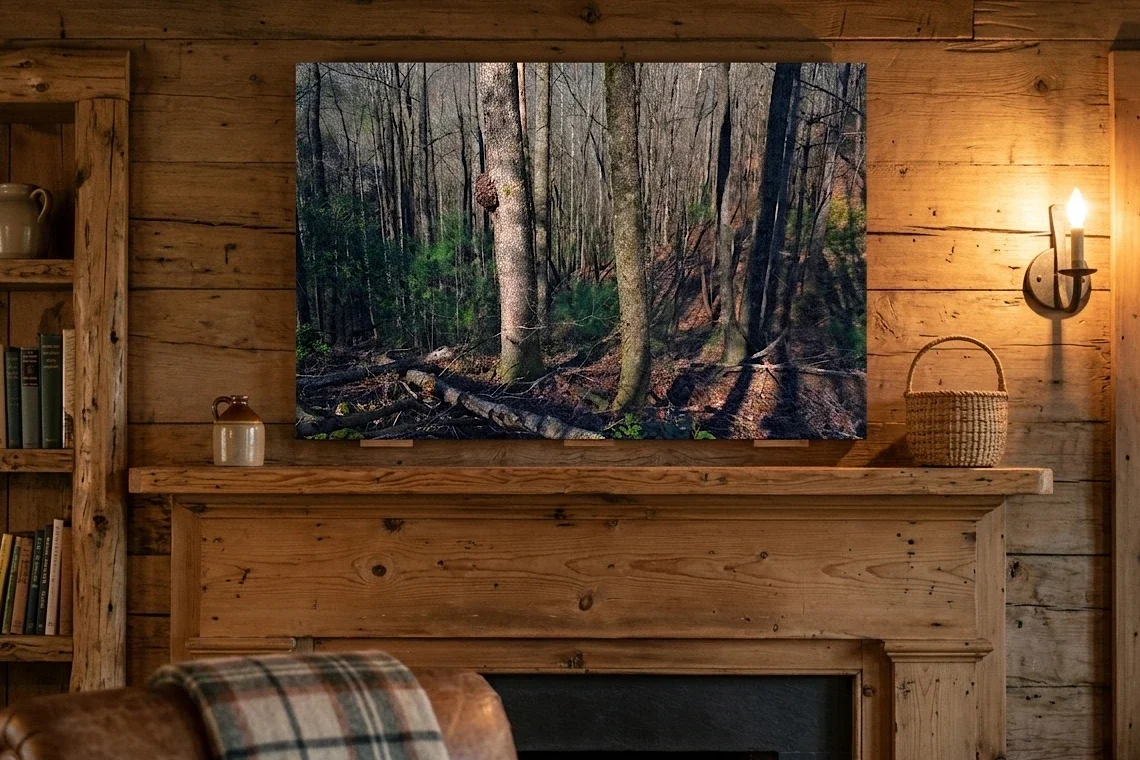 Oak Burl and Winter Drainage