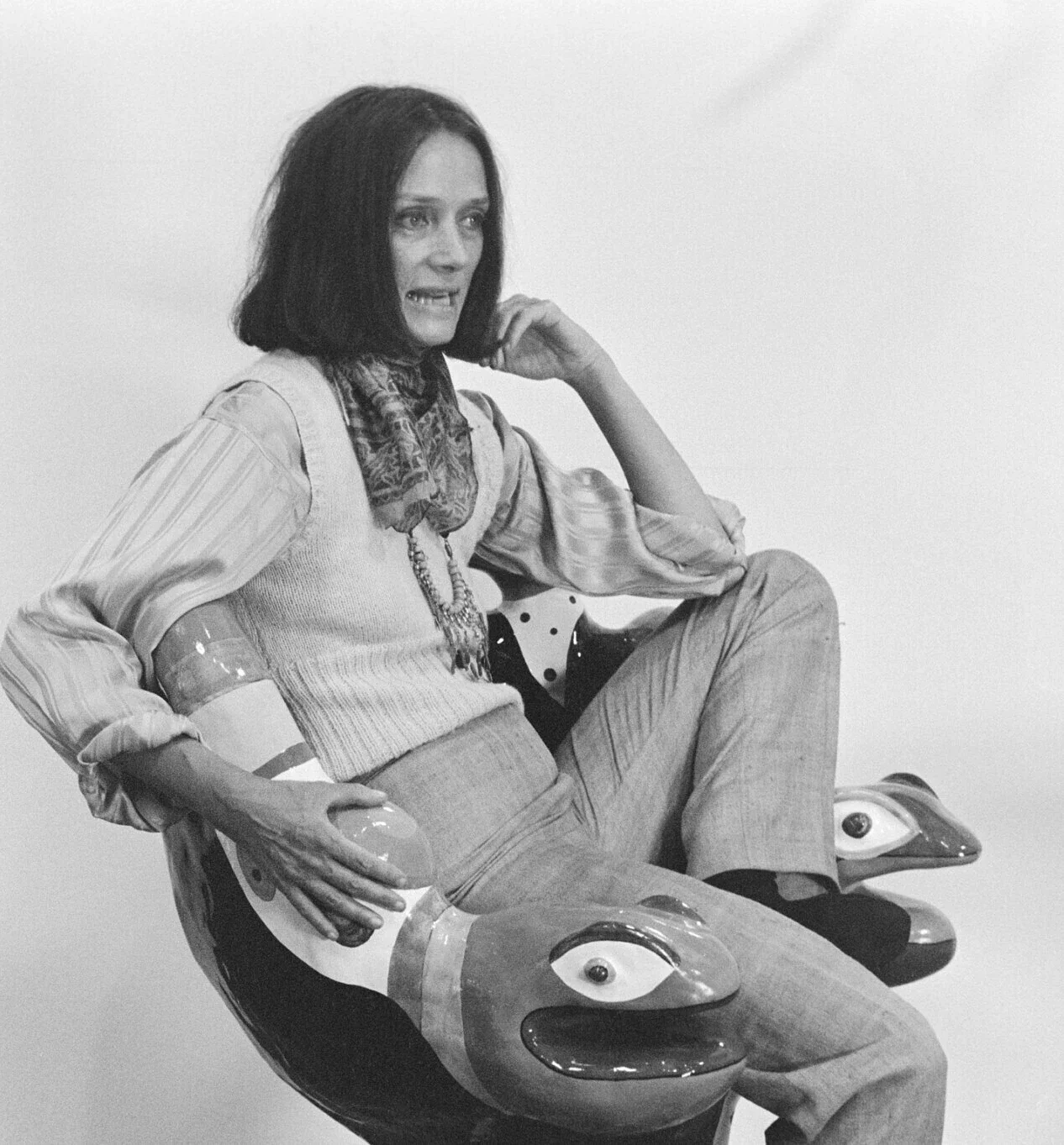 Niki De Saint Phalle: A radical artist who shot at her own canvases and started a rebellion of joy.