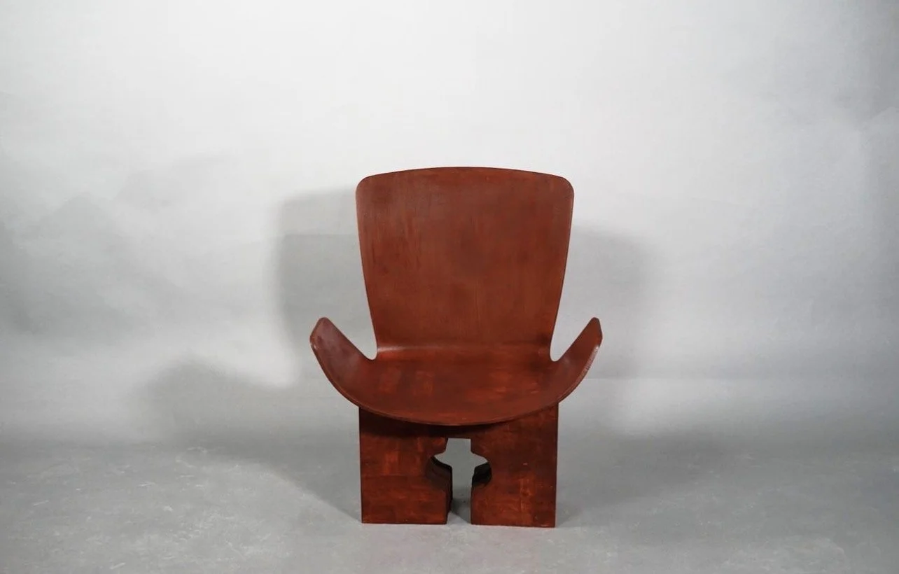 Handmade Rosewood Chair by London-Based Young Designer