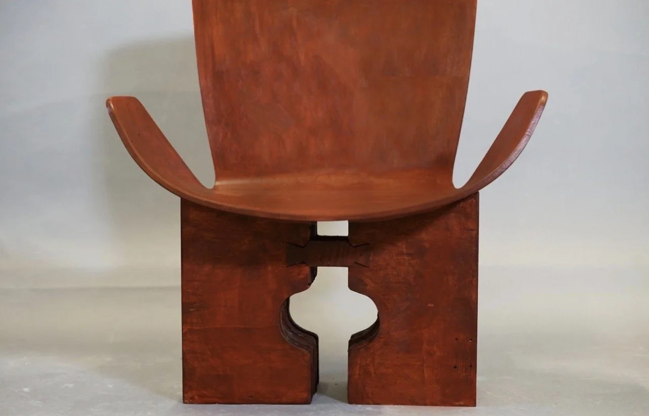 Handmade Rosewood Chair by London-Based Young Designer