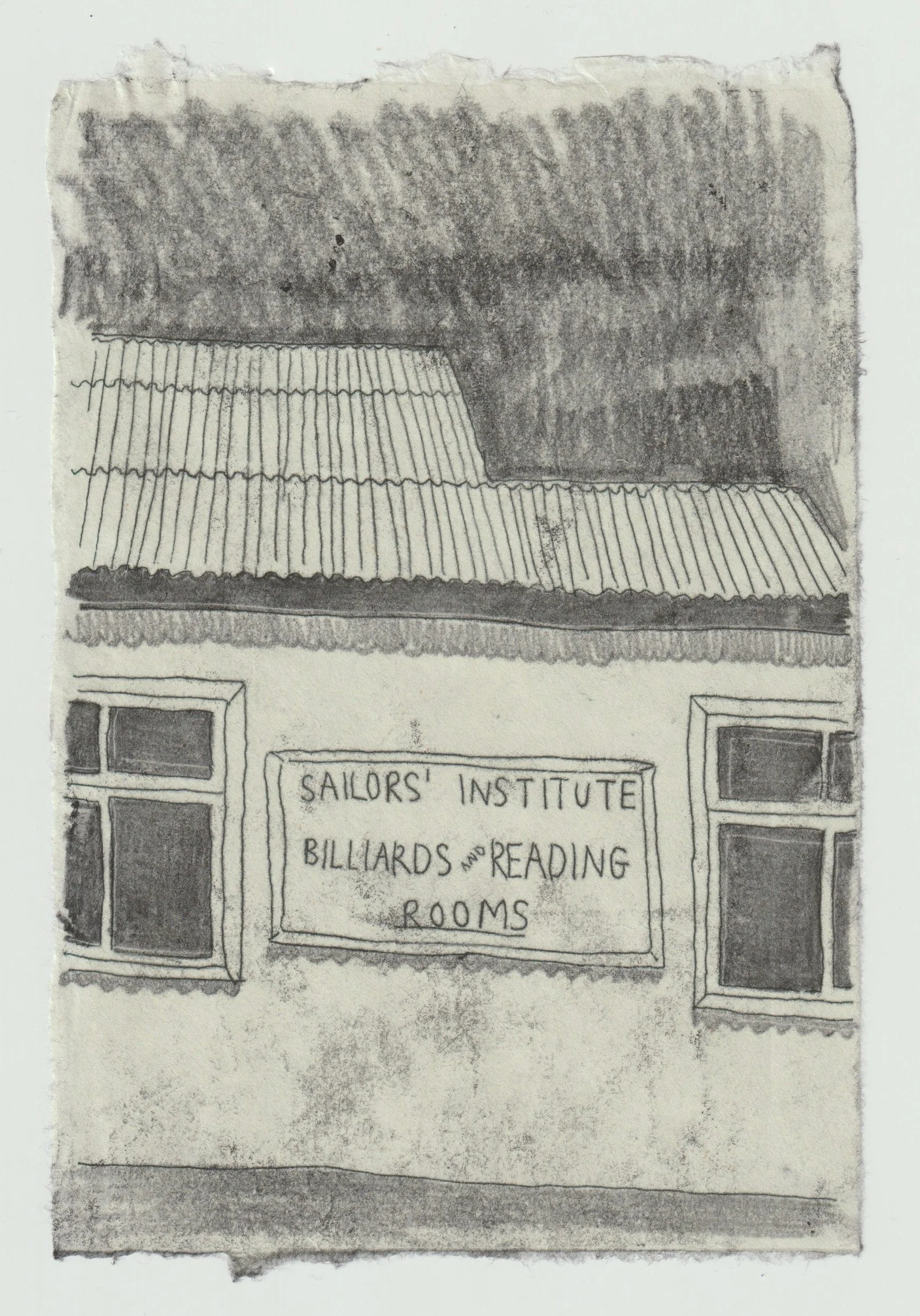 What if we kissed outside the Sailors Institute Billiards and Reading Rooms?