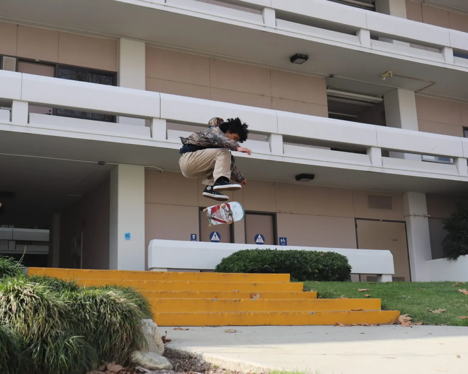 Skateboard writing