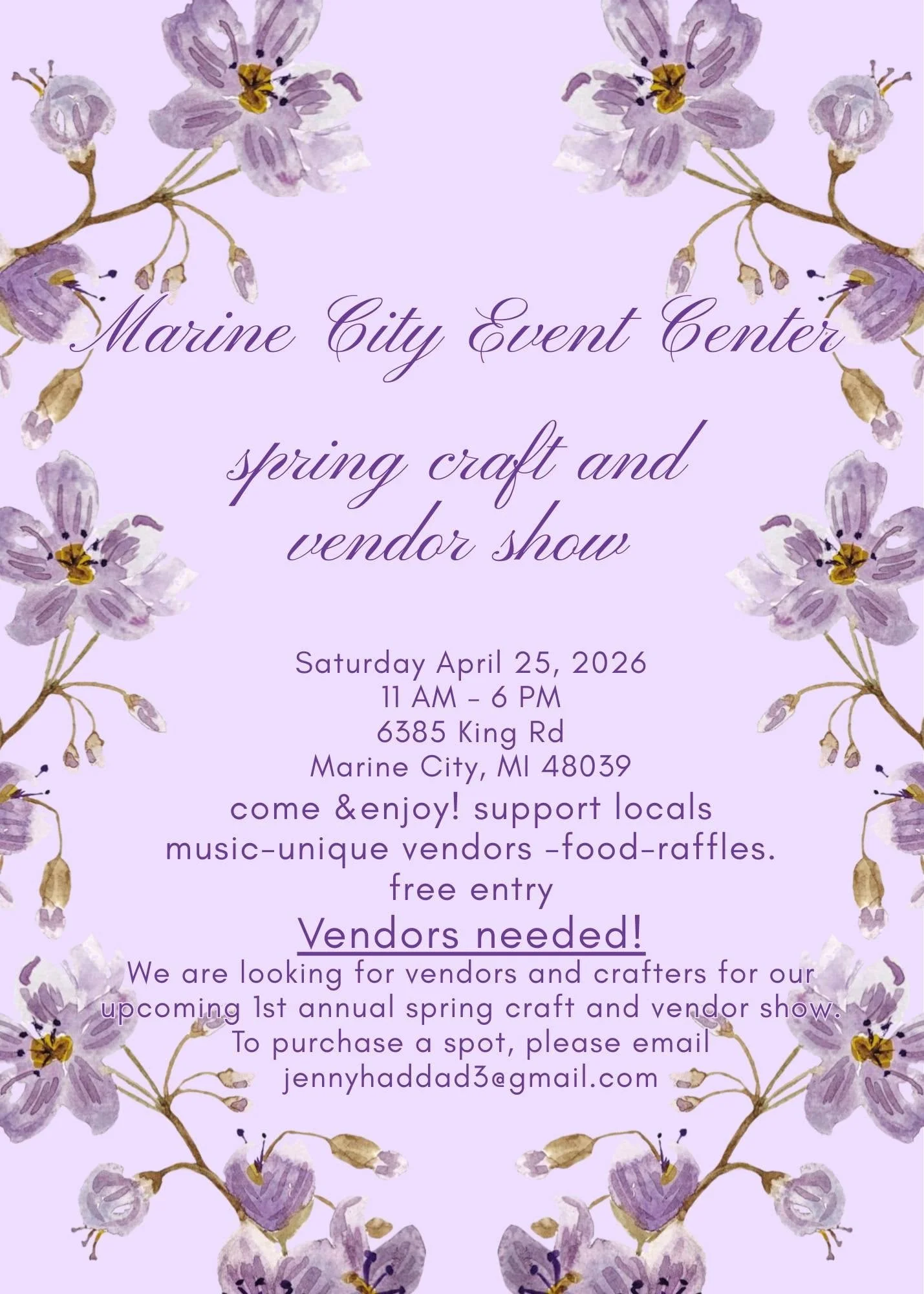 Spring Craft & Vendor Show