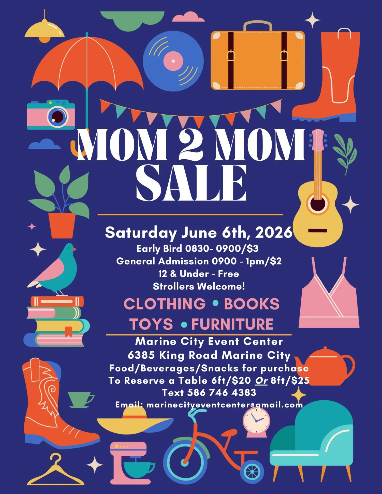 Mom 2 Mom sale 