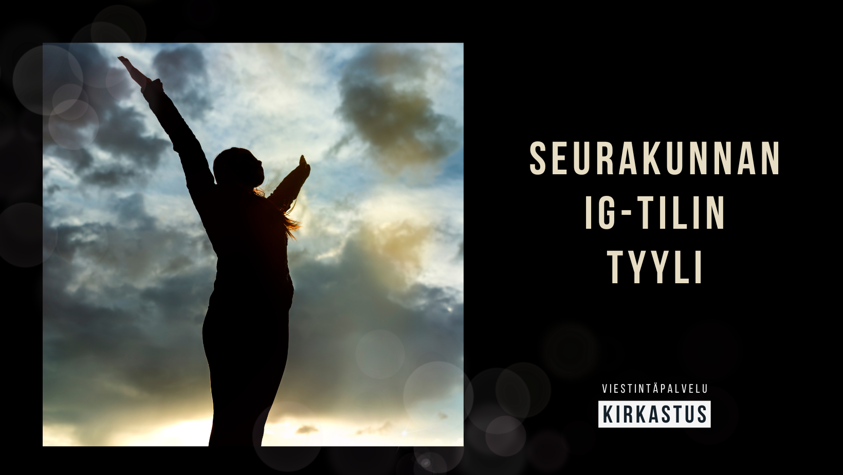 Nuorekasta vai vakavaa sisältöä seurakunnan Instagram-tilille?