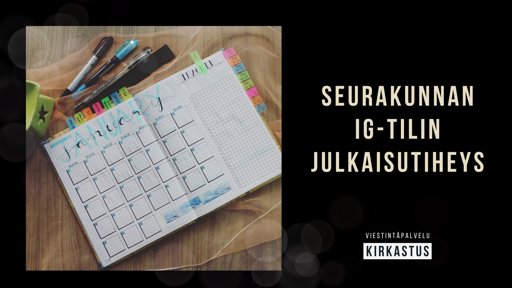Kuinka usein seurakunnan Instagram-tilillä kannattaa julkaista?
