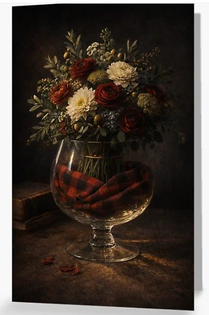 Buffalo Plaid Card