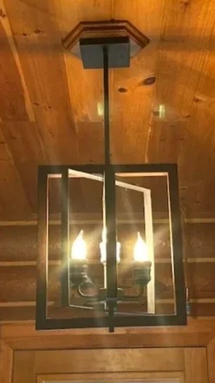 Light fixture installed by Honest Electric LLC