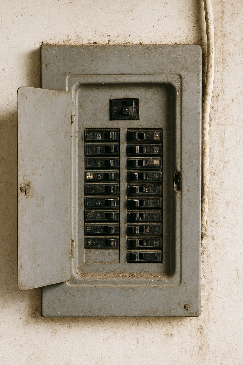 Outdated electrical panel