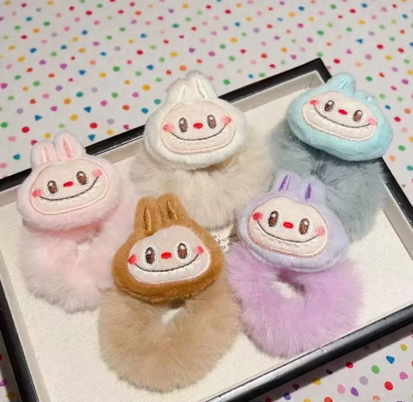 Labubu plush ties