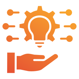 Diagram of the solar system showing the sun at the center and planets orbiting around it.