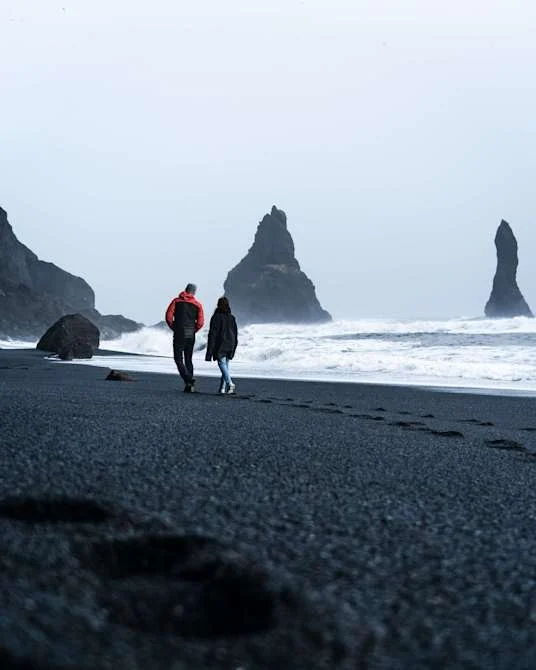 Black Beaches in Iceland
